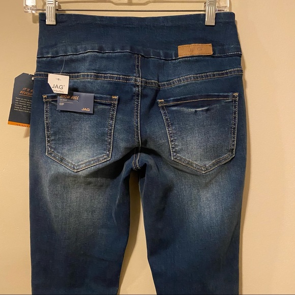 Jag Jeans 0P Nora Skinny High Rise Pull-On Jeans - Picture 3 of 5